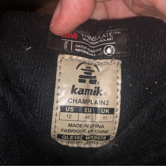 Kamik mens winter snow boots size 12 - Picture 6 of 6